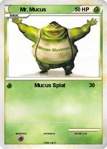 Pokemon Mr. Mucus