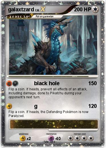 Pokemon galaxtzard