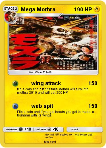 Pokemon Mega Mothra