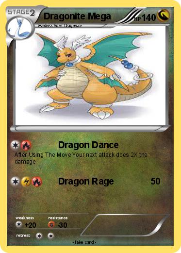 Pokemon Dragonite Mega