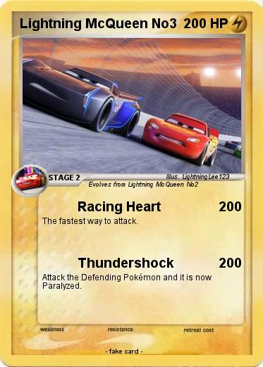 Pokemon Lightning McQueen No3