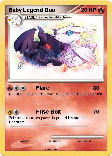 Pokemon Baby Legend Duo