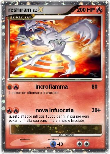 Pokemon reshiram