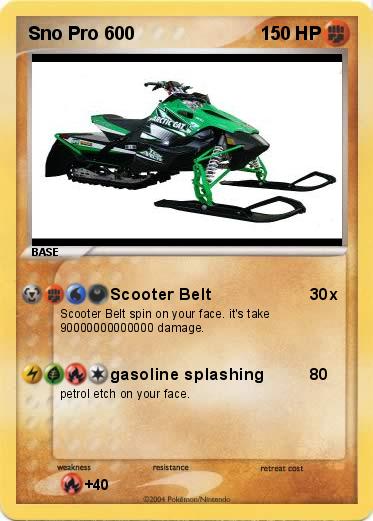 Pokemon Sno Pro 600