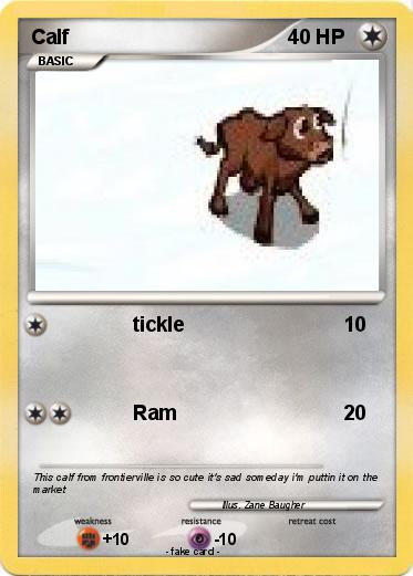 Pokemon Calf