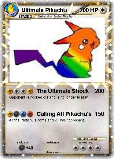 Pokemon Ultimate Pikachu