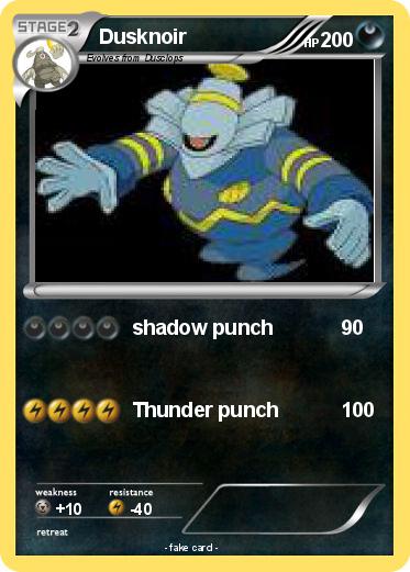 Pokemon Dusknoir