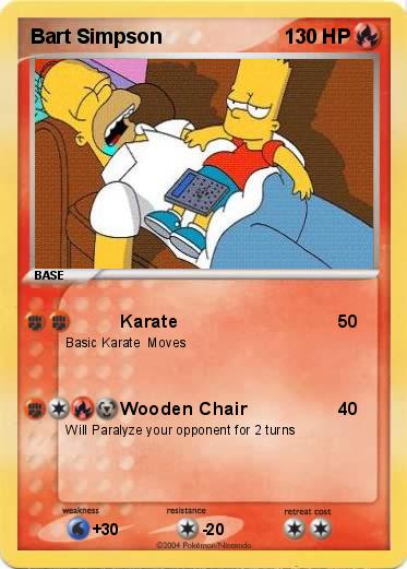 Pokemon Bart Simpson