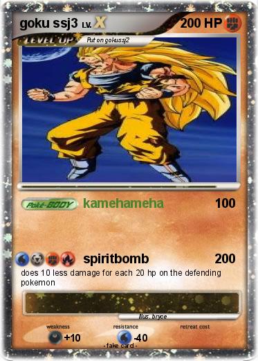 Pokemon goku ssj3