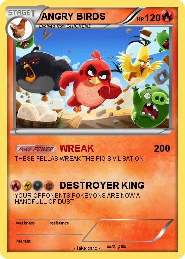 Pokemon ANGRY BIRDS