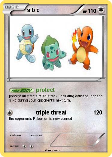 Pokemon s b c