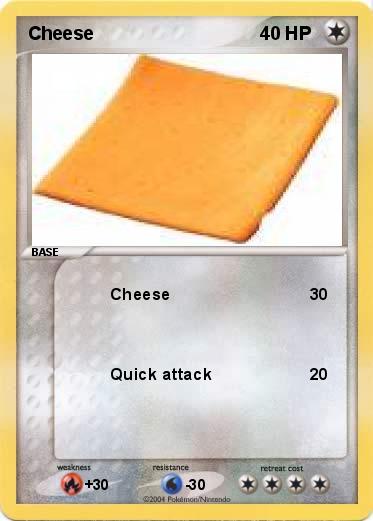 Pokemon Cheese