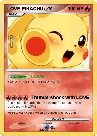 Pokemon LOVE PIKACHU