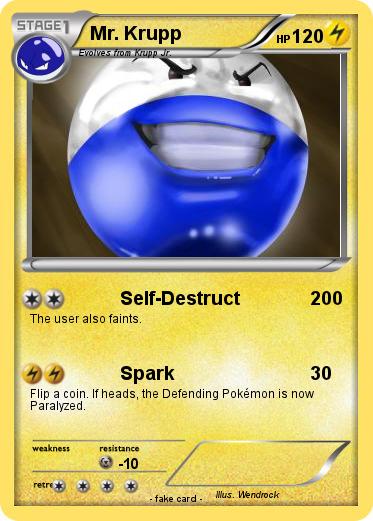 Pokemon Mr. Krupp