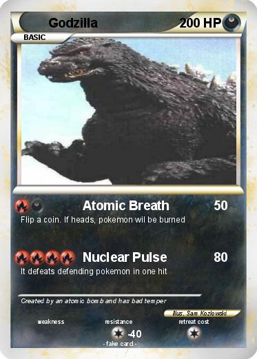 Pokemon Godzilla