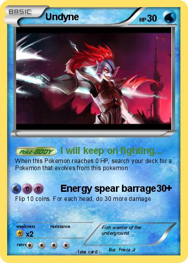 Pokemon Undyne