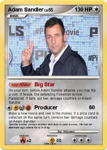 Pokemon Adam Sandler