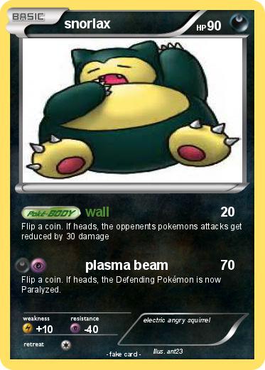 Pokemon snorlax