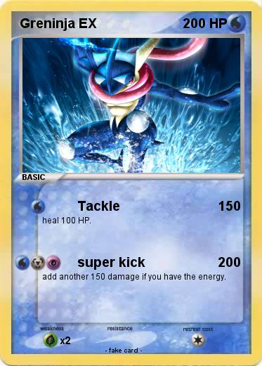 Pokemon Greninja EX
