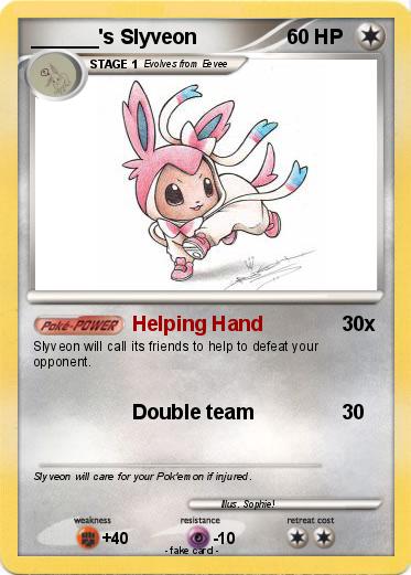 Pokemon ______'s Slyveon