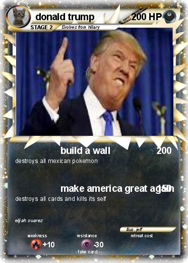 Pokemon donald trump