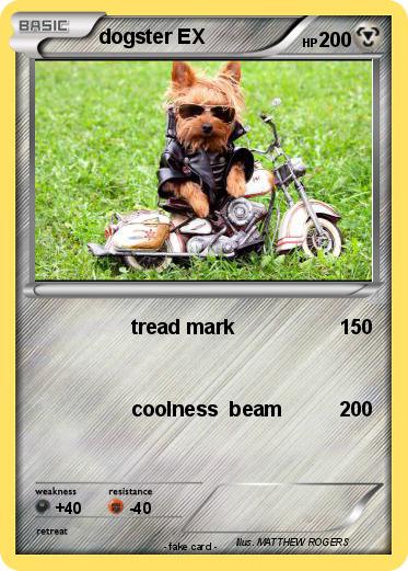 Pokemon dogster EX