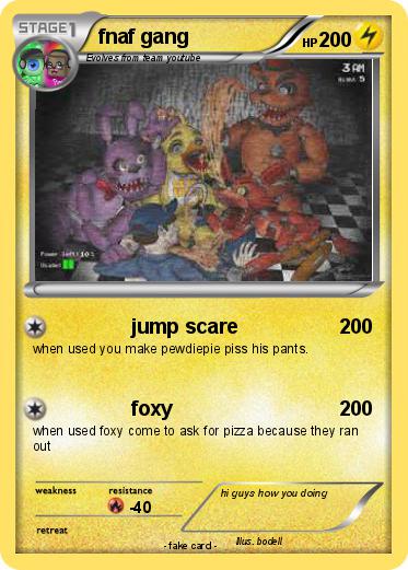 Pokemon fnaf gang