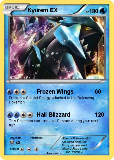 Pokemon Kyurem EX