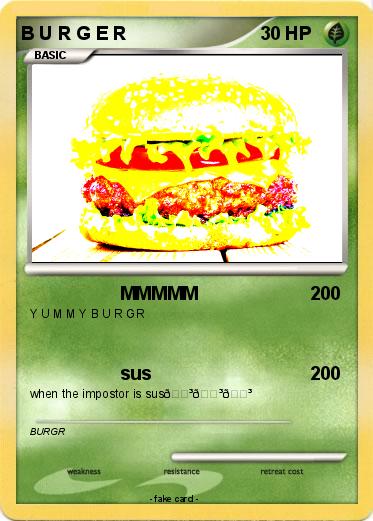 Pokemon B U R G E R