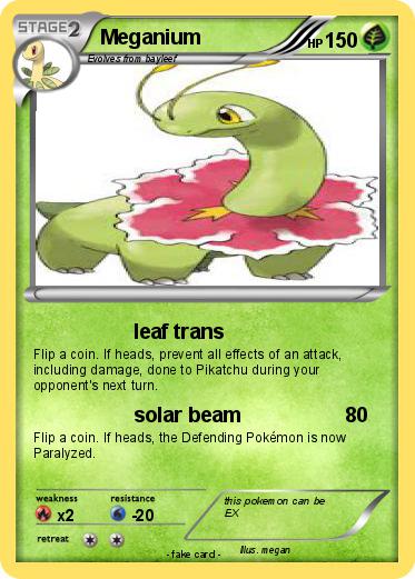 Pokemon Meganium