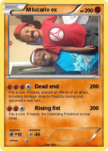 Pokemon M lucario ex