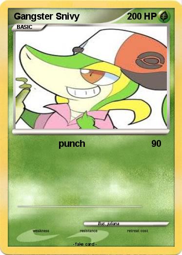 Pokemon Gangster Snivy