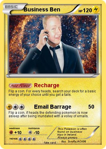 Pokemon Business Ben