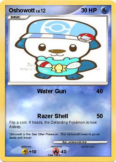 Pokemon Oshowott