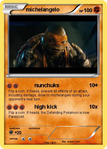 Pokemon michelangelo