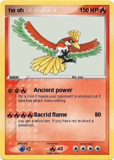 Pokemon ho oh