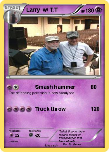 Pokemon Larry  w/ T.T