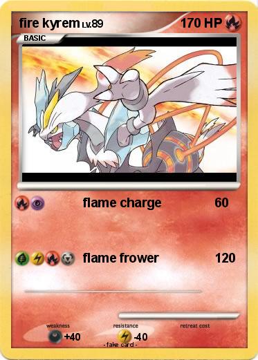 Pokemon fire kyrem