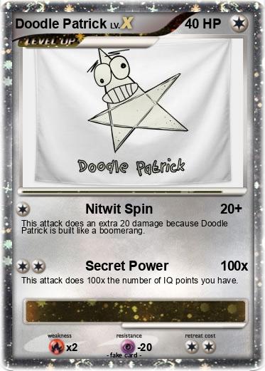 Pokemon Doodle Patrick