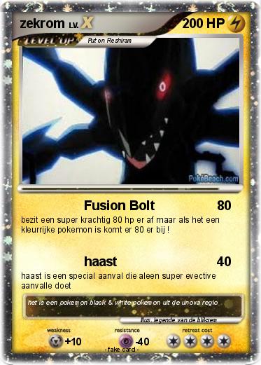Pokemon zekrom
