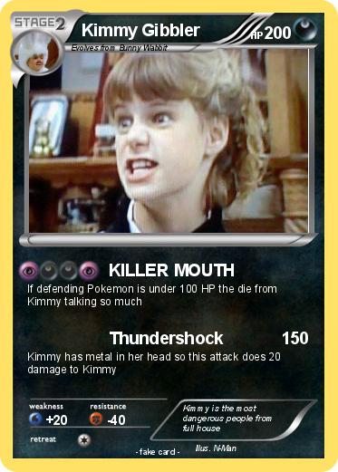 Pokemon Kimmy Gibbler