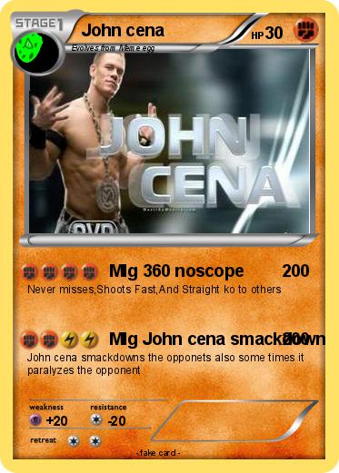 Pokemon John cena