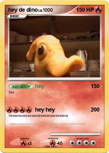 Pokemon hey de dino