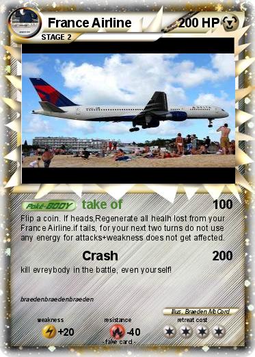 Pokemon France Airline