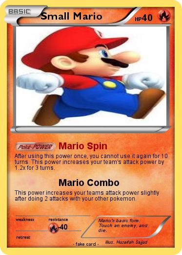 Pokemon Small Mario