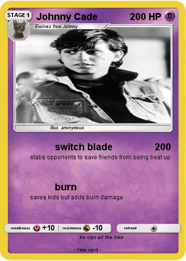 Pokemon Johnny Cade