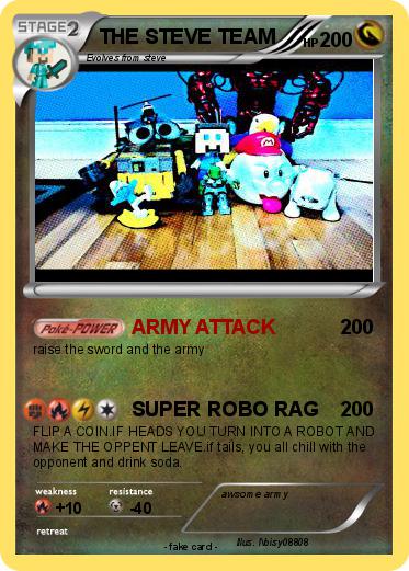 Pokemon THE STEVE TEAM