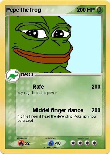 Pokemon Pepe the frog