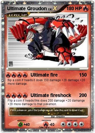 Pokemon Ultimate Groudon
