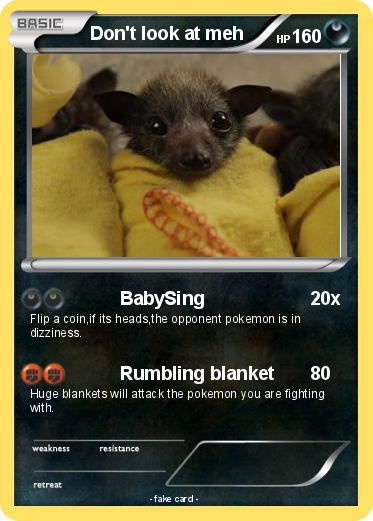 Pokemon Don't look at meh